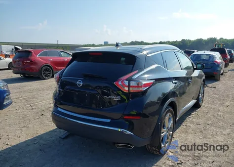 2018 Nissan Murano Platinum from USA, damaged, VIN 5N1AZ2MH8JN101163